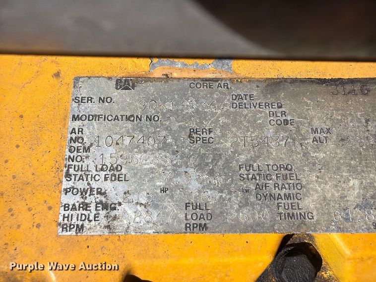 image for item FK5290 1995 GMC C7 dump truck