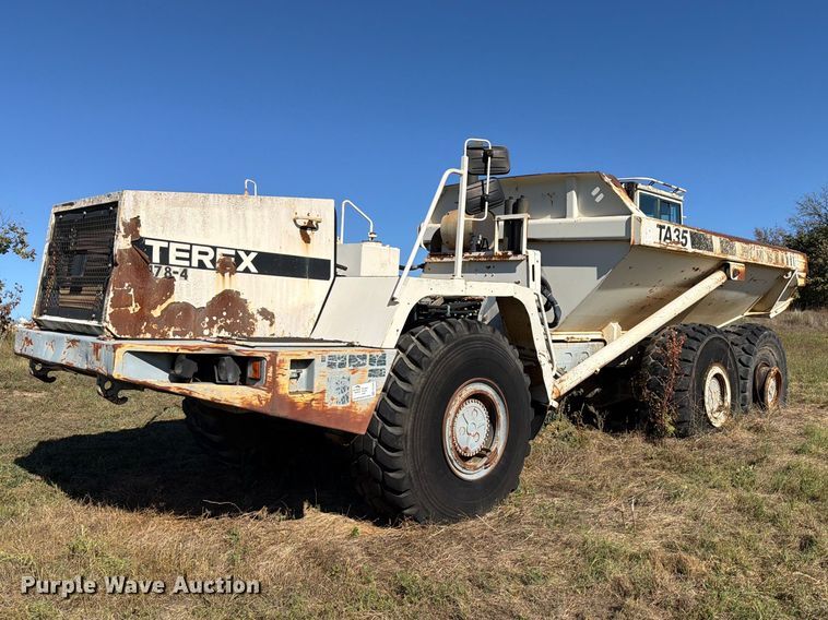 image for item FK5298 1999 Terex TA35 articulated haul truck