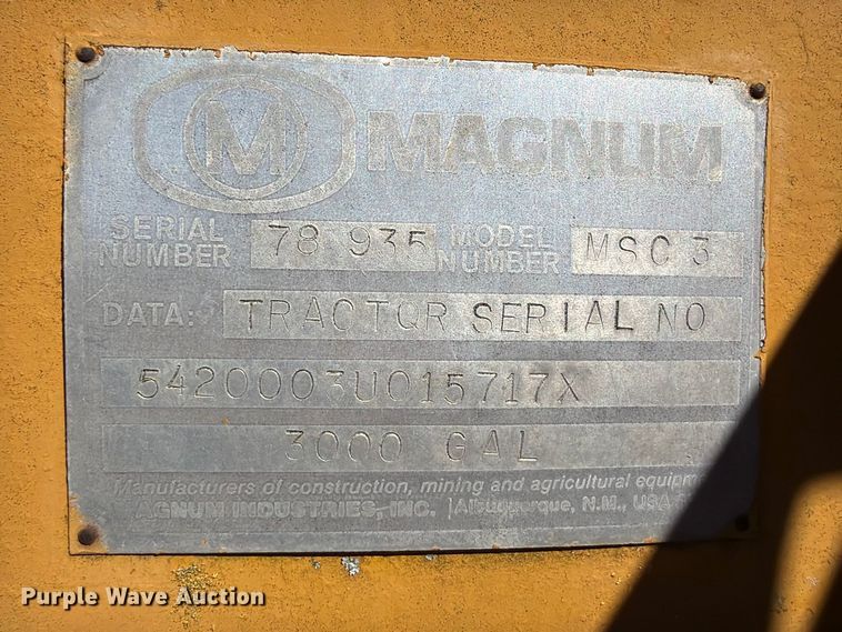 image for item FK5300 International Harvester MSC3 water wagon