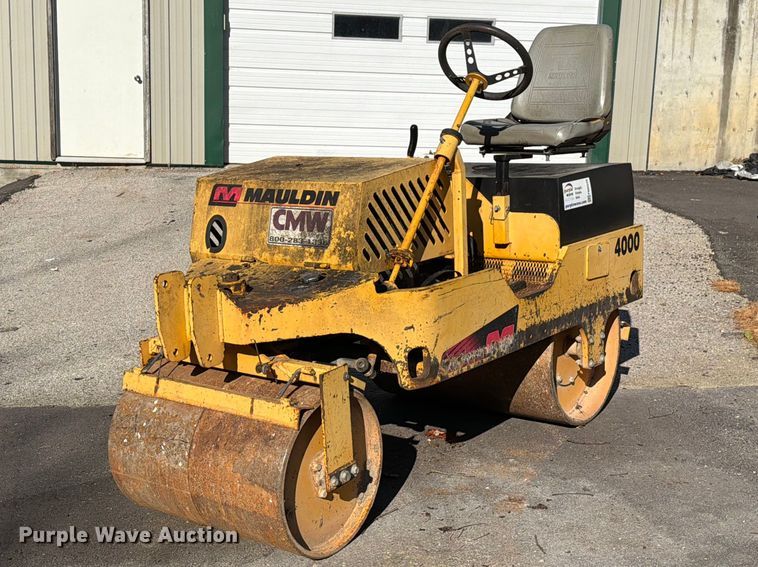 image for item FM6525 Mauldin 4000 double drum roller