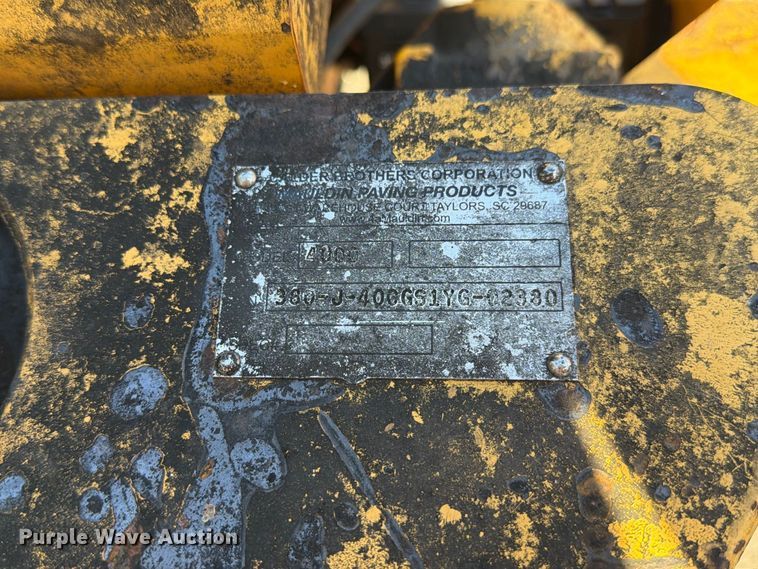 image for item FM6525 Mauldin 4000 double drum roller