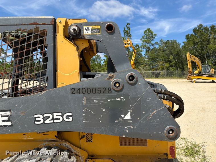 image for item FN2061 2018 John Deere 325G tracked skid steer loader