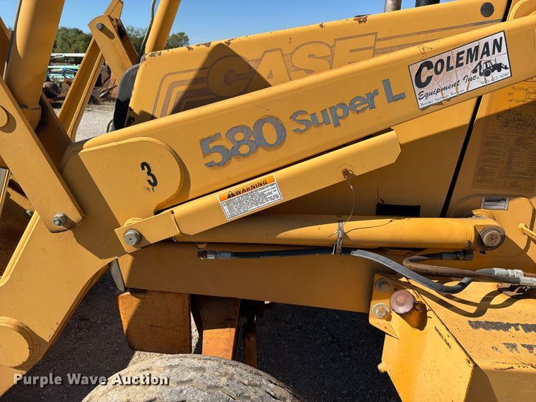 image for item FN5902 1996 Case 580 Super L backhoe