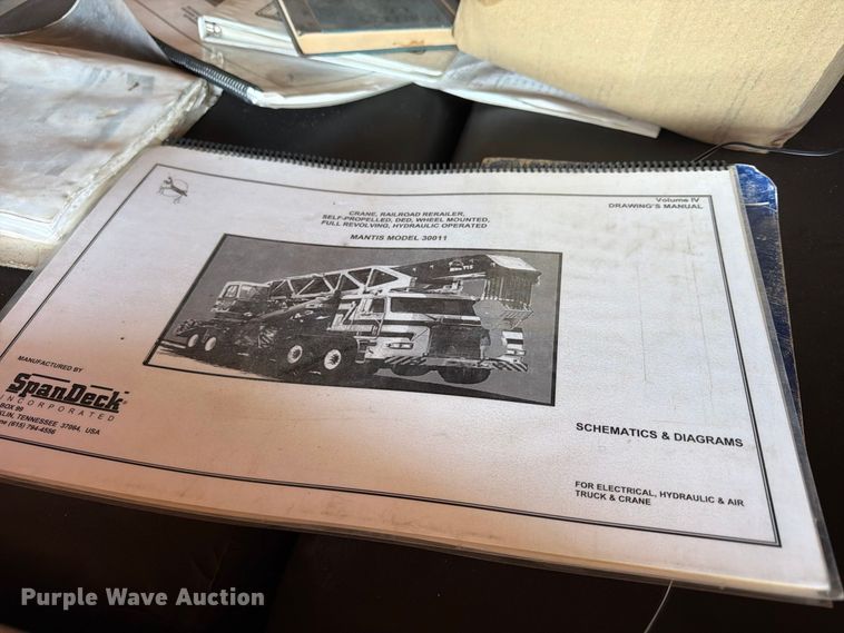 image for item FP4074 1996 Freightliner crane truck