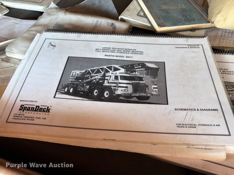 image for item FP4074 1996 Freightliner crane truck