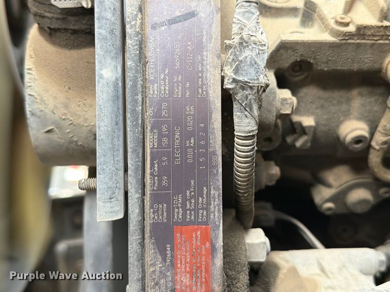 image for item FT6404 2000 Ford F650 Super Duty XL dump truck