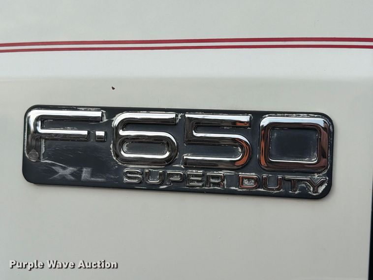 image for item FT6404 2000 Ford F650 Super Duty XL dump truck