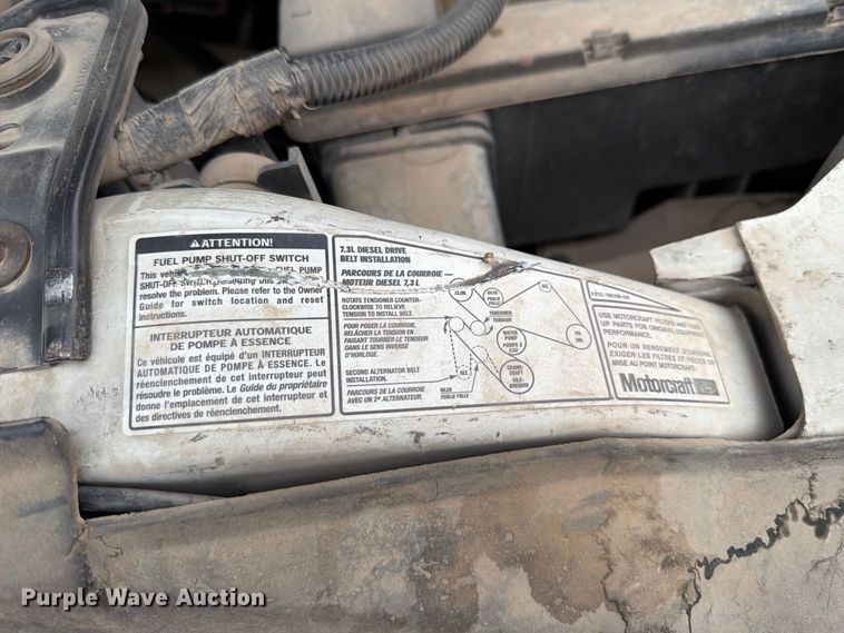 image for item FT6406 2001 Ford F550 Super Duty XLT dump truck