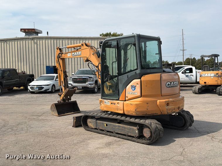 image for item FT6408 2014 Case CX55B mini excavator