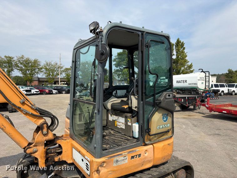 image for item FT6408 2014 Case CX55B mini excavator