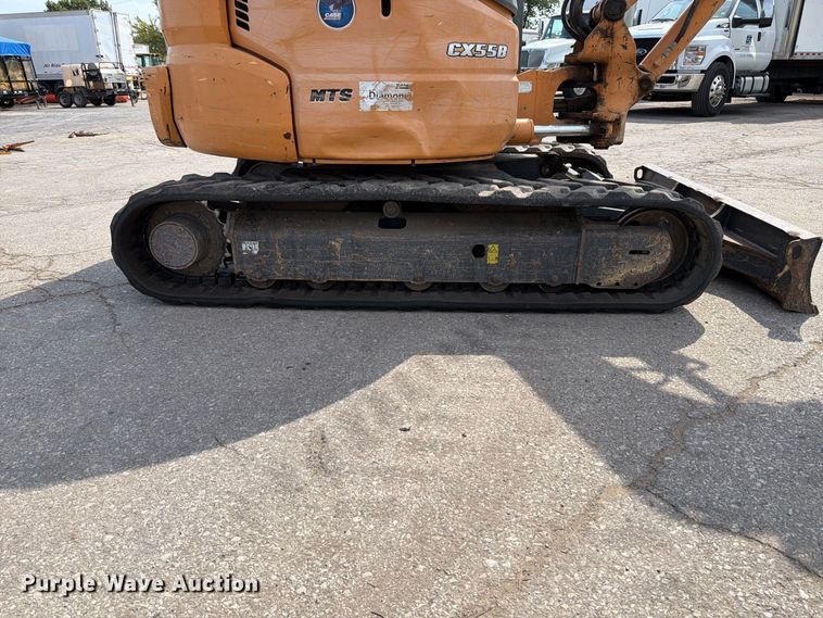 image for item FT6408 2014 Case CX55B mini excavator