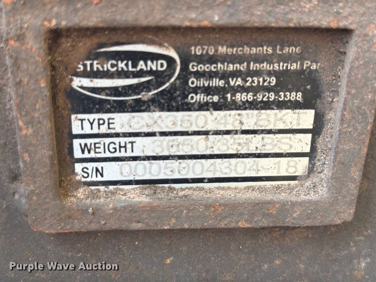 image for item FT6410 Strickland CX 350 excavator bucket