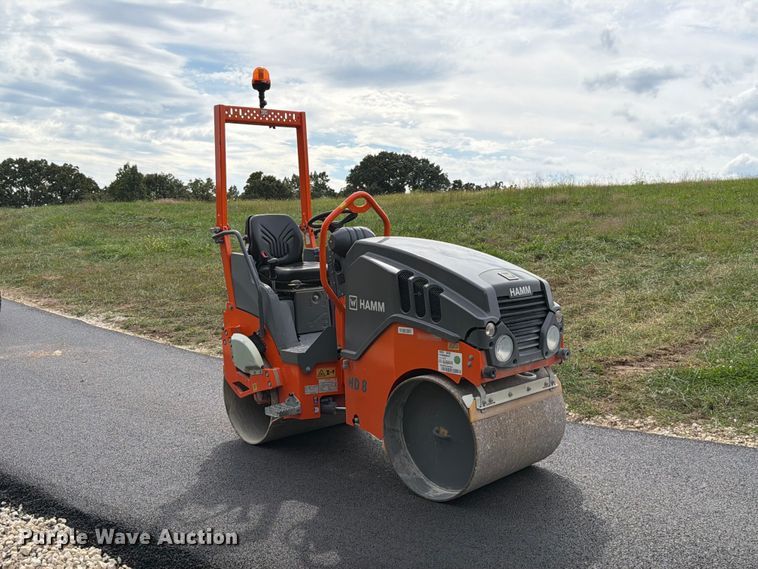 image for item FT6417 2021 Hamm HD8 double drum vibratory roller