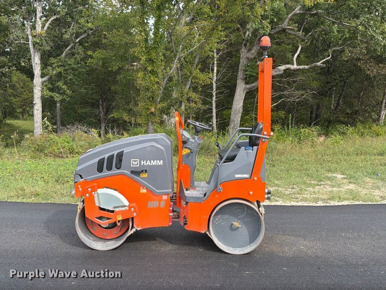 image for item FT6417 2021 Hamm HD8 double drum vibratory roller