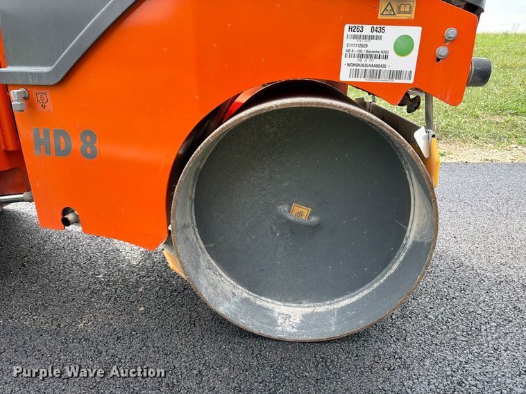 image for item FT6417 2021 Hamm HD8 double drum vibratory roller
