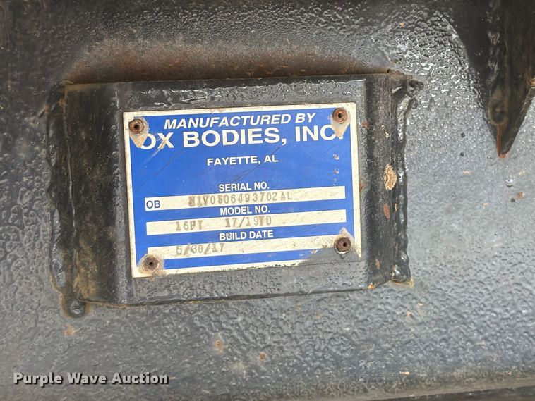 image for item FT6418 Ox Bodies dump bed