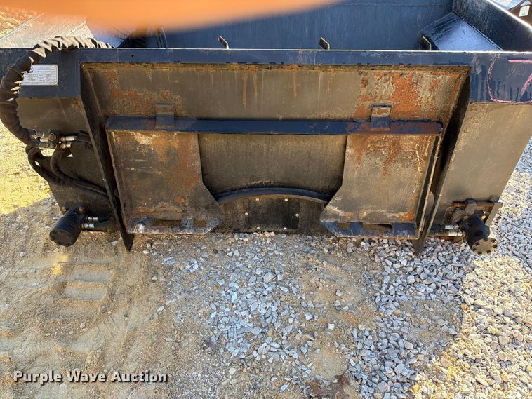 image for item FT6429 Titan Attachments 72SDBCKTv2 skid steer side discharge bucket 