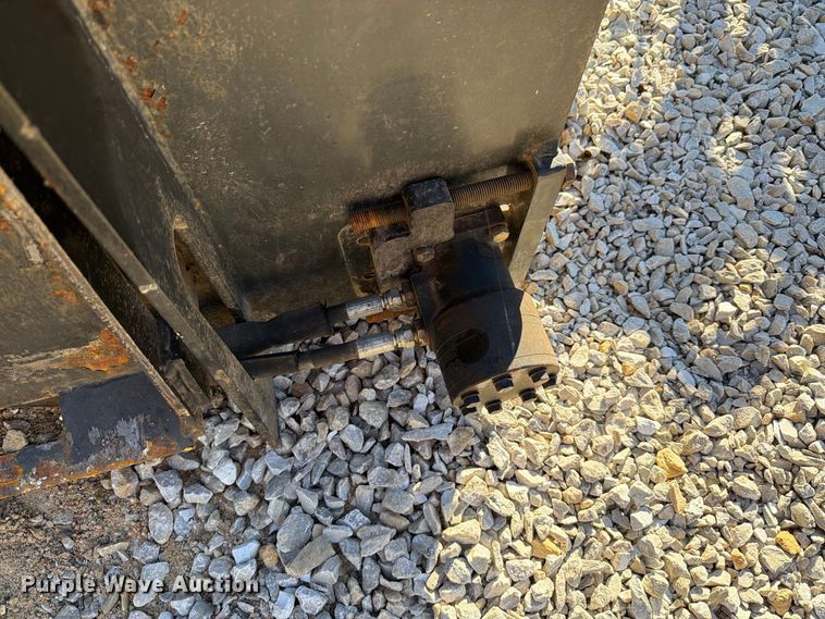 image for item FT6429 Titan Attachments 72SDBCKTv2 skid steer side discharge bucket 