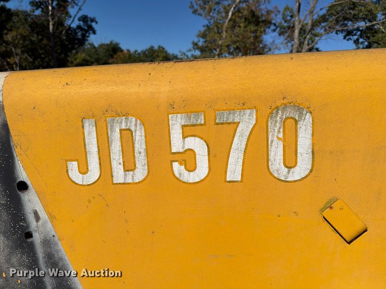 image for item FT6432 1968 John Deere 570 motor grader