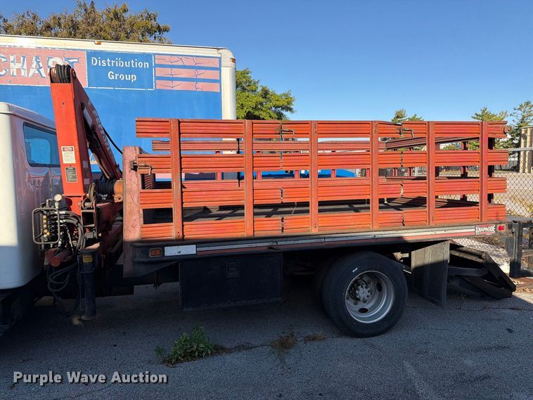 image for item FT6461 1998 International 4700 LPX flatbed truck
