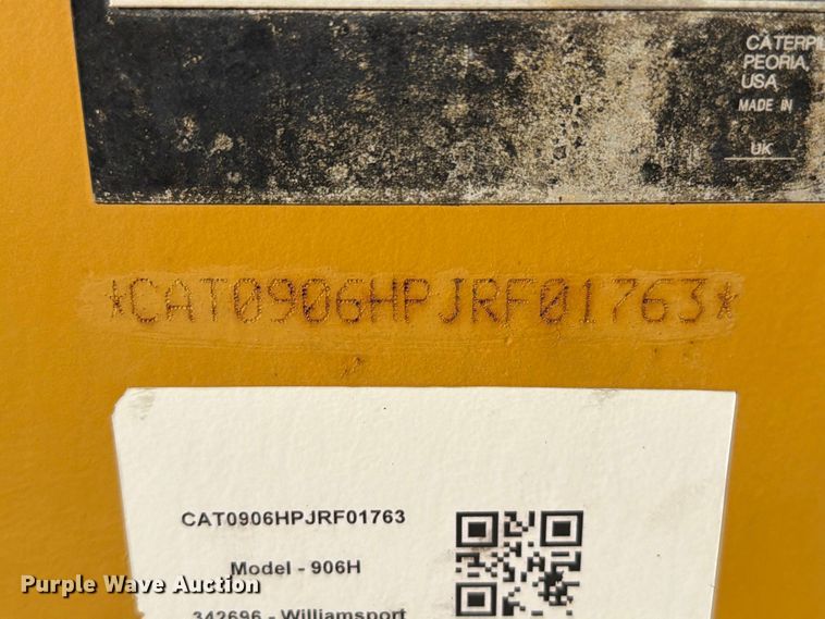 image for item FT6466 2014 Caterpillar 906H2 wheel loader