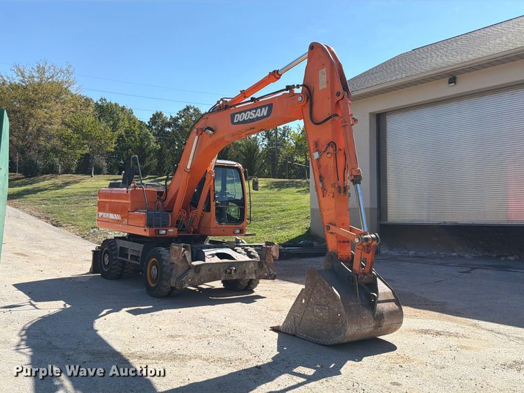 image for item FT6467 2007 Doosan DC190W wheeled excavator