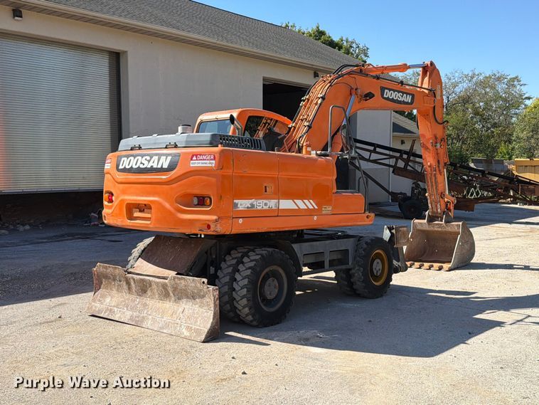 image for item FT6467 2007 Doosan DC190W wheeled excavator