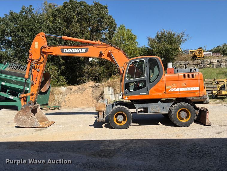 image for item FT6467 2007 Doosan DC190W wheeled excavator