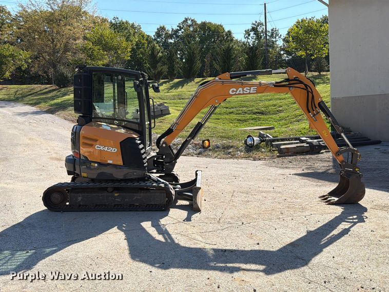 image for item FT6468 2023 Case CX42D mini excavator