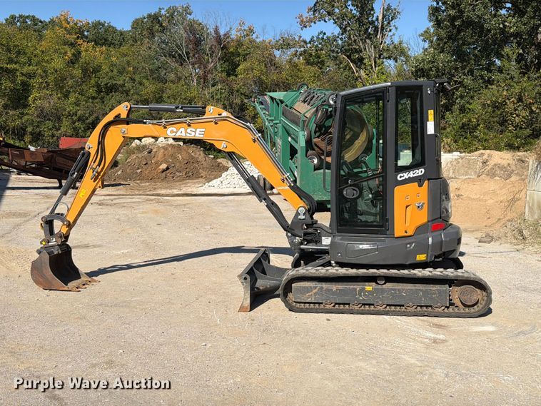 image for item FT6468 2023 Case CX42D mini excavator