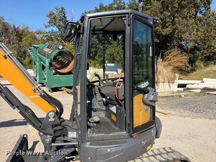 image for item FT6468 2023 Case CX42D mini excavator