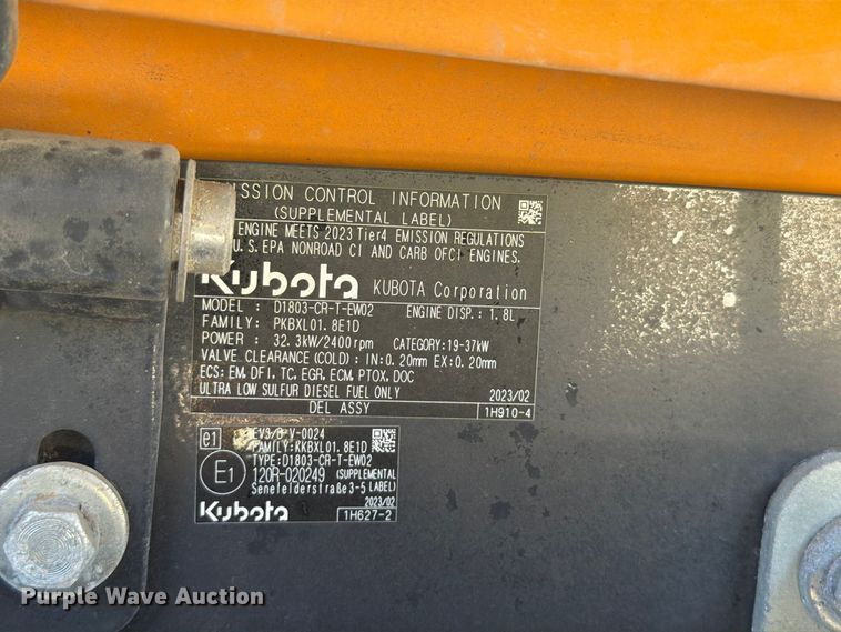 image for item FT6468 2023 Case CX42D mini excavator