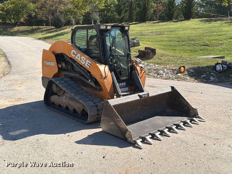 image for item FT6469 2018 Case TV450 tracked skid steer loader