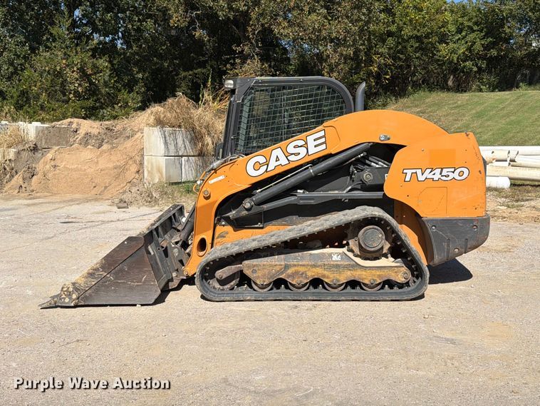 image for item FT6469 2018 Case TV450 tracked skid steer loader