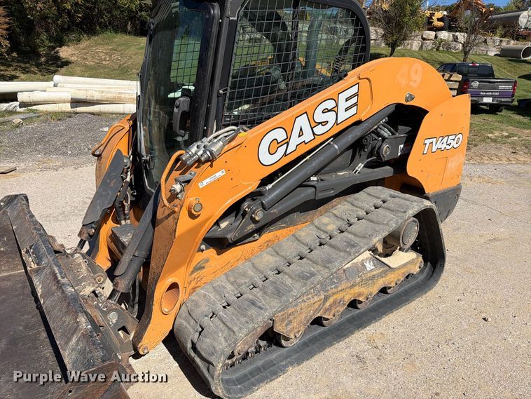 image for item FT6469 2018 Case TV450 tracked skid steer loader