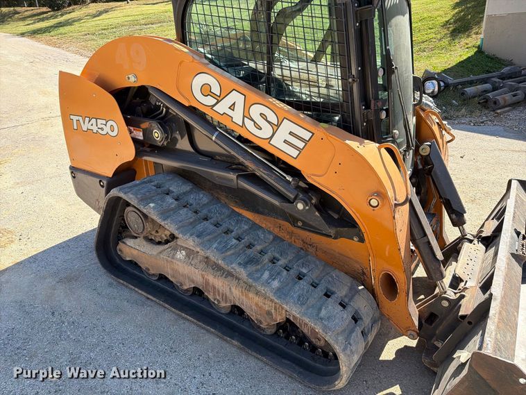 image for item FT6469 2018 Case TV450 tracked skid steer loader