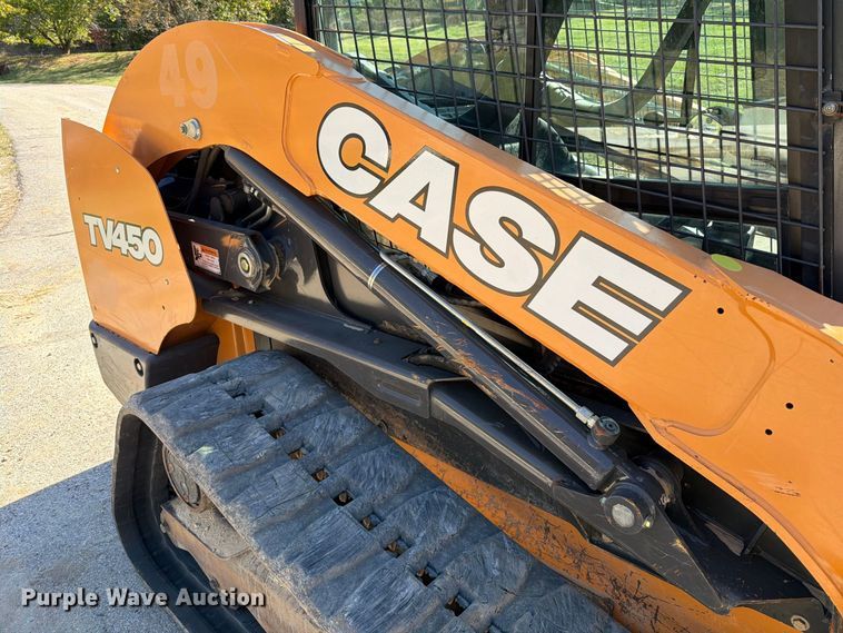 image for item FT6469 2018 Case TV450 tracked skid steer loader