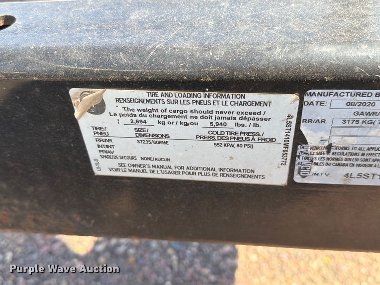 image for item FT6849 2021 Behnke RT700E reel trailer
