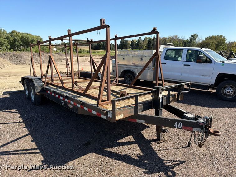 image for item FT6854 2018 Novae equipment trailer