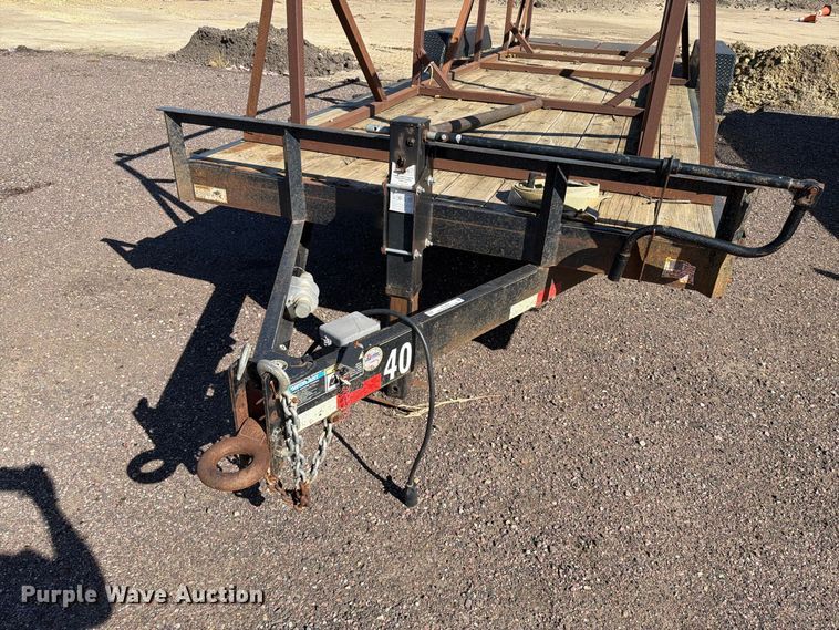 image for item FT6854 2018 Novae equipment trailer