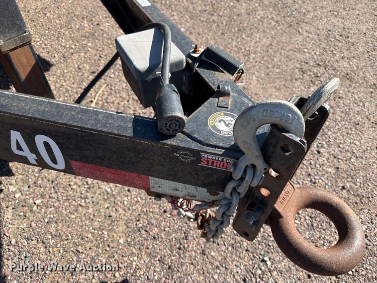 image for item FT6854 2018 Novae equipment trailer
