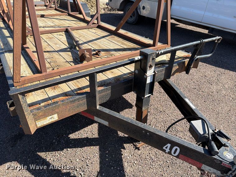 image for item FT6854 2018 Novae equipment trailer