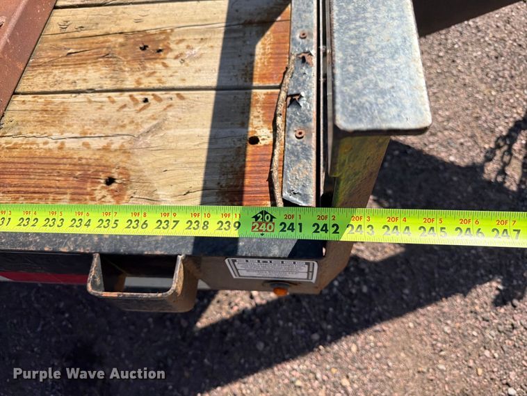 image for item FT6854 2018 Novae equipment trailer