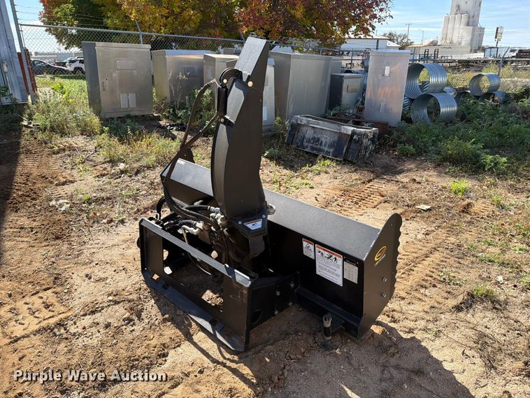 image for item FT6868 Quick Attach skid steer snow blower