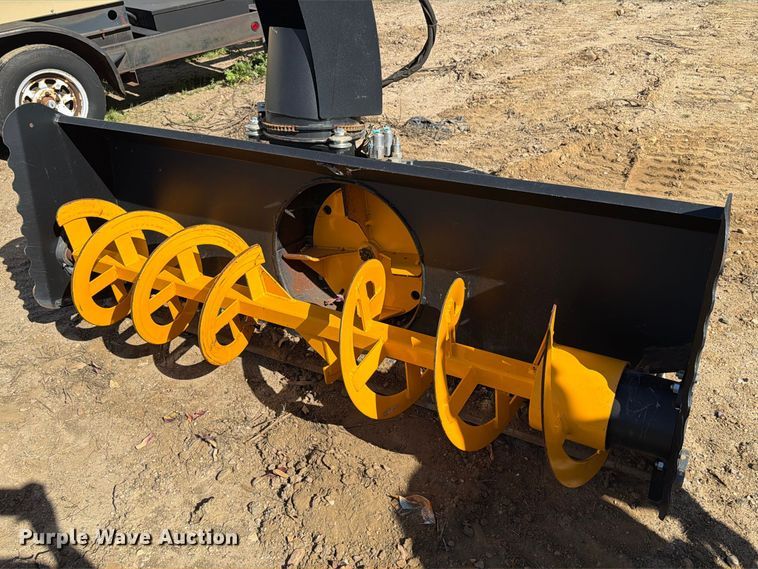image for item FT6868 Quick Attach skid steer snow blower