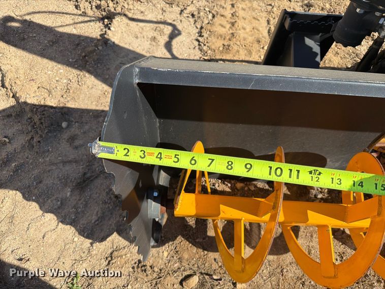 image for item FT6868 Quick Attach skid steer snow blower