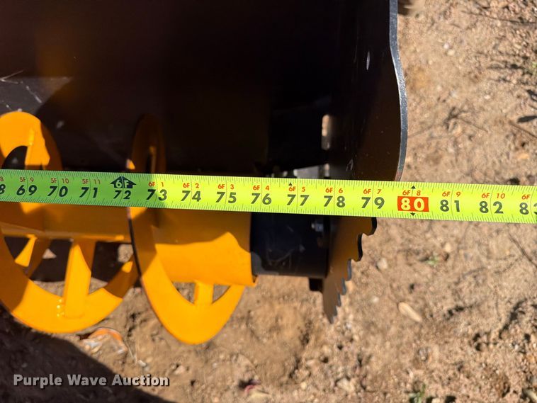 image for item FT6868 Quick Attach skid steer snow blower