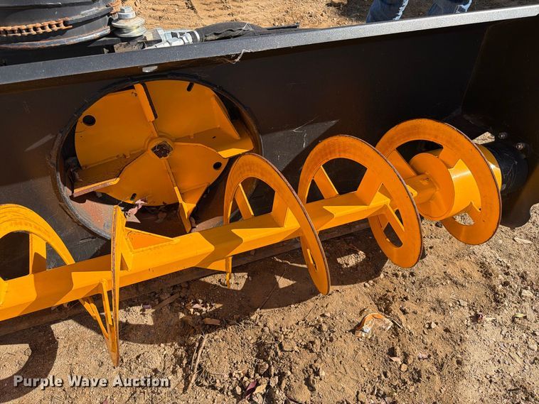 image for item FT6868 Quick Attach skid steer snow blower