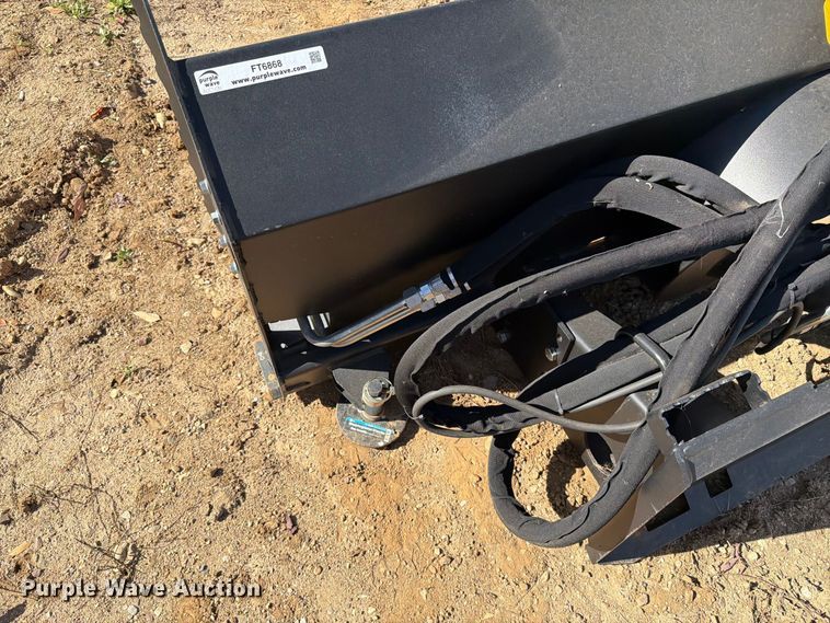 image for item FT6868 Quick Attach skid steer snow blower