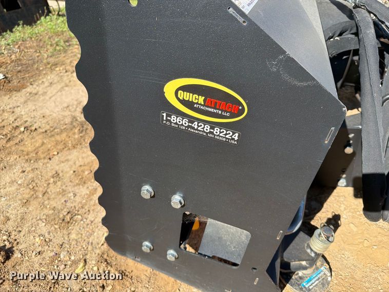 image for item FT6868 Quick Attach skid steer snow blower